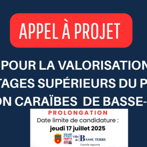 Parking Horizon Caraïbes - Appel à projet prolongé jusqu'au jeudi 17 juillet 2025